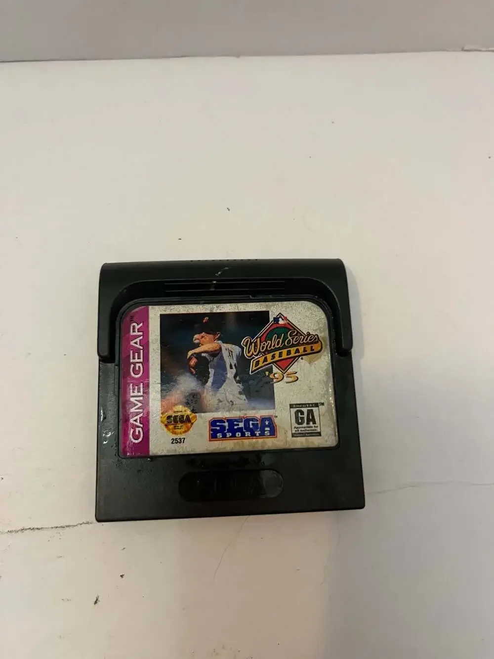 World Series Baseball 95 Sega Game Gear Cartridge